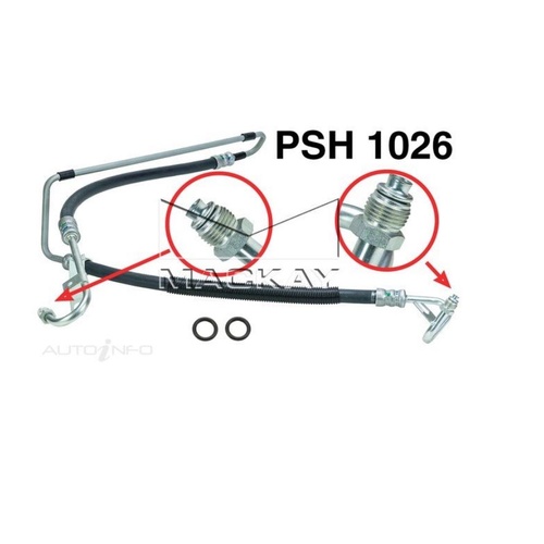 Mackay PSH1026 Power Steering Hose for Holden VY Commodore 3.8L V6