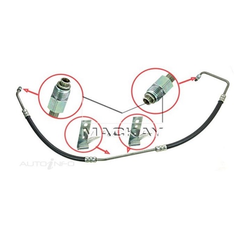 Mackay PSH1027 Power Steering Hose for Holden VZ V6 Models