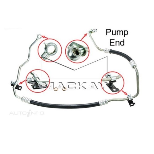 Mackay PSH1030 Power Steering Hose for Holden Commodore VE 3.6L V6 