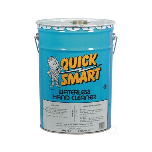 QUICK SMART QS19 WATERLESS HAND CLEANER GEL 19kg BUCKET
