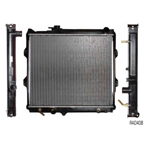 FLOKOOL RADIATOR FOR TOYOTA HILUX RZN SERIES 2.7L PETROL 1997-2005 RAD408