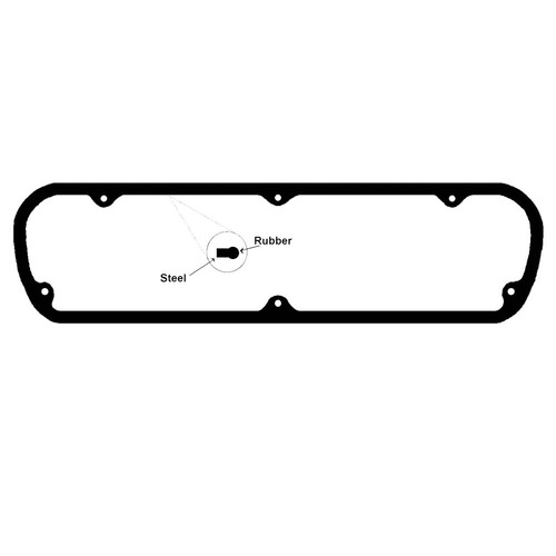 Permaseal Rocker Cover Gasket for Ford Fairlane NC NF NL AU V8 5.0L RC3045 x1