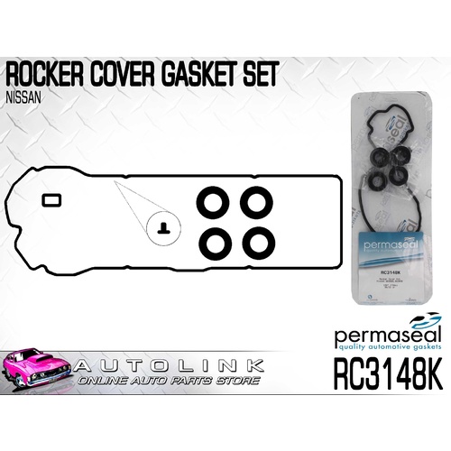 ROCKER COVER GASKET KIT FOR NISSAN PULSAR N16E 1.8L 8/2002-2006 RC3148K