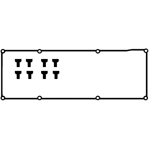 Permaseal RC3185K Rubber Rocker Cover Gasket Set for Mitsubishi 3.2L Diesel 4M41