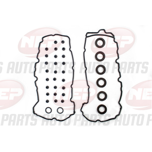 Nep RCG1023-K Rocker Cover Gasket Kit for Holden VZ VE VF 3.6L Alloytec V6