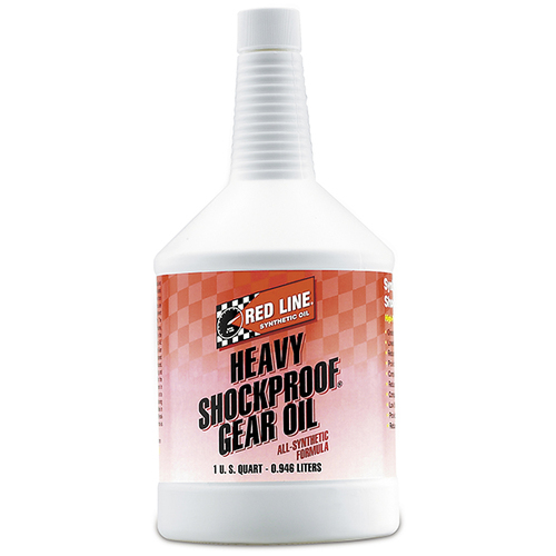 Red Line Oil RED58204 Heavy ShockProof Gear Oil 1 Quart Bottle (946ml)