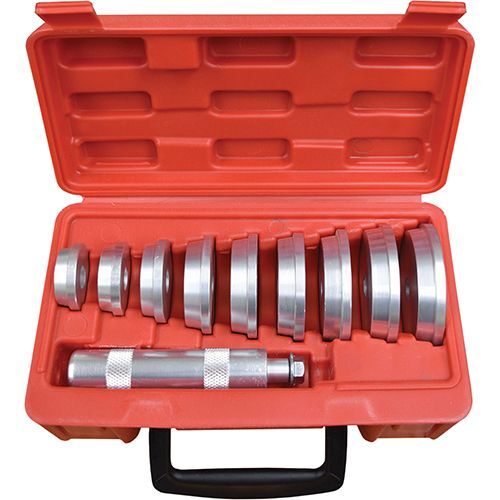PK TOOL RG5257 10PCE OIL SEAL & BEARING INSTALL KIT INCLUDES DRIVER HANDLE CASE