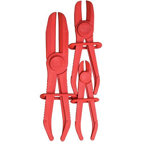 PK TOOL RG5331 3 PCE FLEXIBLE HOSE CLAMP PLIERS SET FOR 1/2" 5/8" 3/4" HOSES