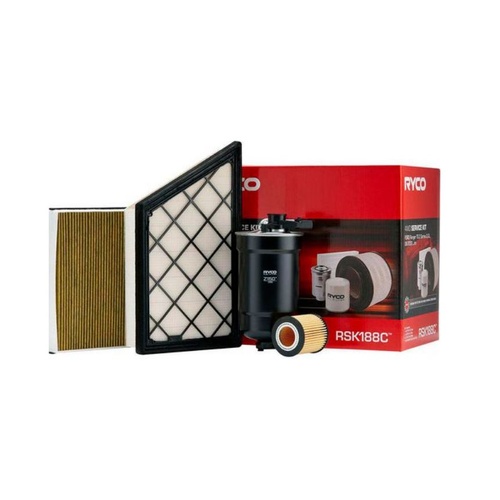 Ryco RSK188C Filter Service Kit for Ford Everest Ranger & Amarok 2.0L T/Diesel