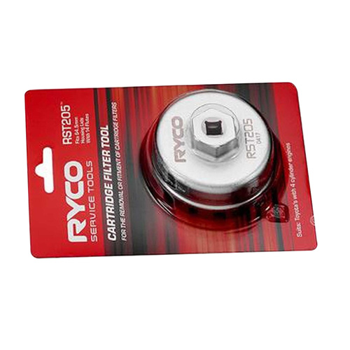 Ryco Cartridge Filter Cup Tool for Toyota 4cyl Late Model Engines RST205