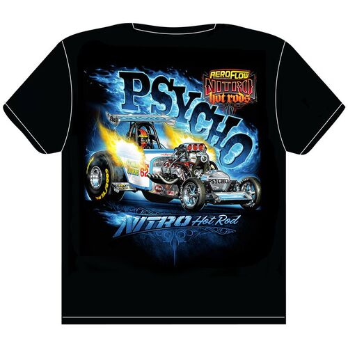 Aeroflow RTPSYCHO-5T 'Psycho' Nitro Hot Rod T-Shirt Toddler 5/6