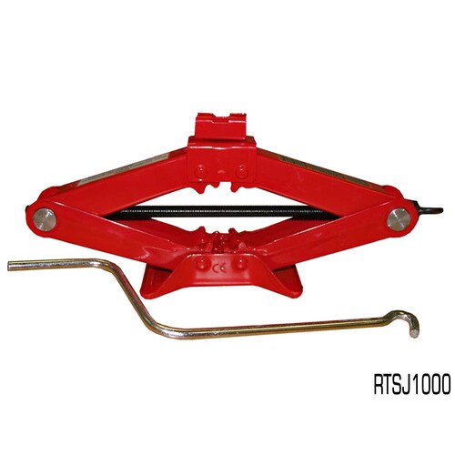 ROCK CAR SCISSOR JACK 1000KG SAFE WORKING LOAD 1 TONNE RTSJ1000