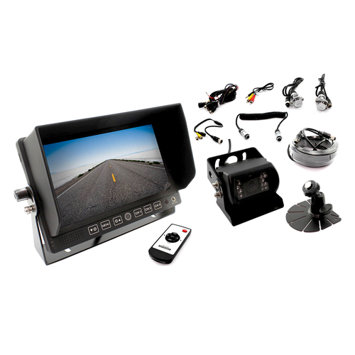 DNA 7 INCH LCD REARVIEW SCREEN & CCD CAMERA PACK WITH REMOTE - RV70PK 