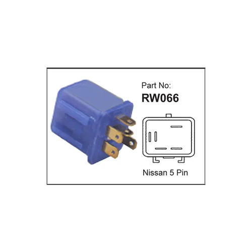 Nice RW066 Relay 5 Pin 12 Volt for Nissan Models