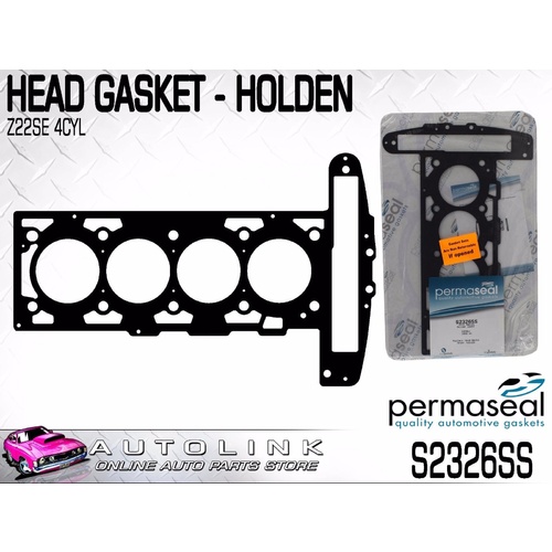 PERMASEAL HEAD GASKET FOR HOLDEN VECTRA ZC 2.2lt 4CYL Z22SE 2003 - 2007 