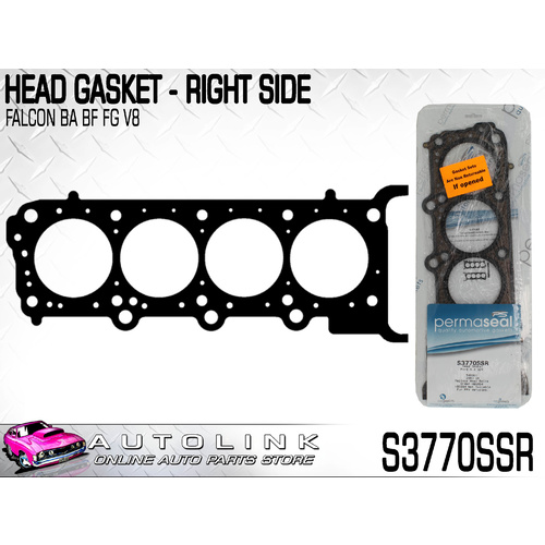 Permaseal Head Gasket Right for Ford FPV GT GT-P BA BAII Bf 5.4L V8 Boss 290