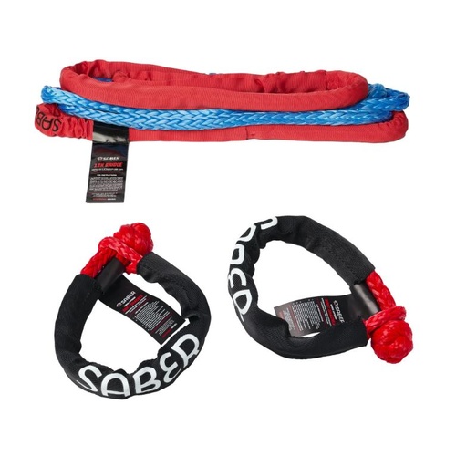 Saber OffRoad SBR-BRK12-5 Bridle & Soft Shackle Kit 12mm x 5m 12,000kg