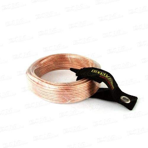 DNA SC14-12M 14 Gauge Clear Speaker Cable - 12 metres