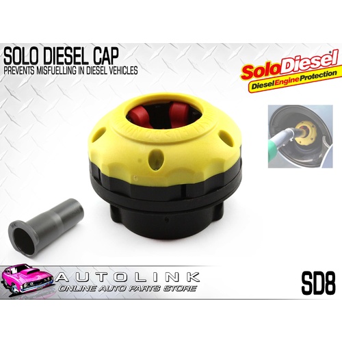 CPC SOLO DIESEL CAP STOPS MISFUELLING IN DIESEL VEHICLES FOR AUDI MODELS SD8