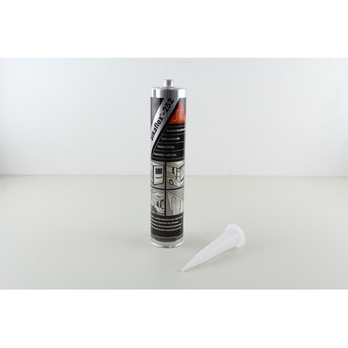 SIKAFLEX 252 BLACK 310ml NON SAG POLYURETHANE ASSEMBLY ADHESIVE FOR BODY KITS x1