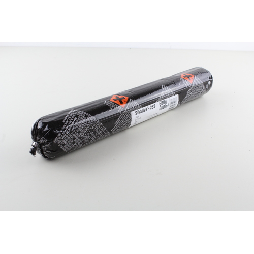 SIKAFLEX 252 BLACK POLYURETHANE ADHESIVE 600ml SAUSAGE FOR BODY KITS 