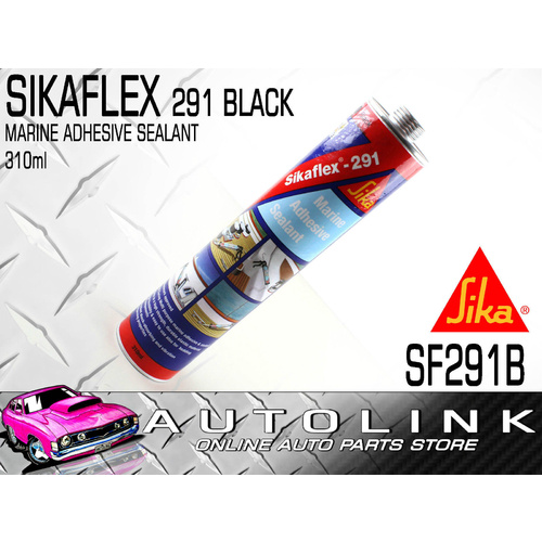 SIKAFLEX 291 BLACK 310ML MARINE ADHESIVE SEALANT POLYURETHANE SF291B x1