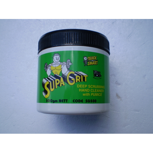 Quick Smart Supa Grit Hand Cleaner Deep Scrubbing W/ Pumice 500g Hard Working
