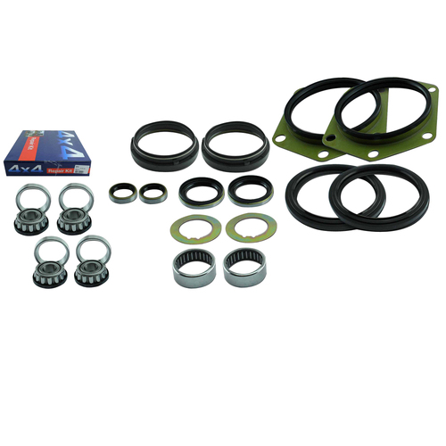 Front Swivel Housing Bearing Seal Kit for Nissan GQ Y60 Patrol 87-99 Cab Chassis
