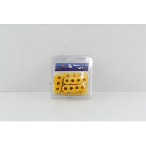 EAGLE LEAD SEPARATORS - YELLOW HIGH TEMP FOR V8 ENGINE (SET OF 8) SK-472Y