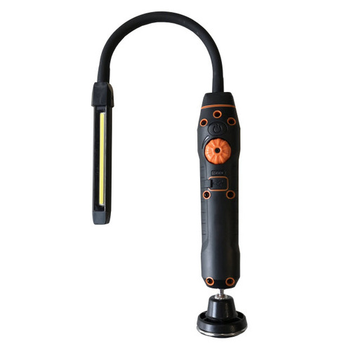 Exelite SLIMBENDY 500 / 140 Lumen Rechargeable Work Light Torch With 360 Magnet