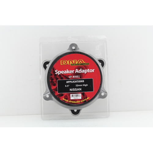 Dna SP-NI651 Speaker Adaptors for Nissan Models 6.5" Round 32mm High Pair 