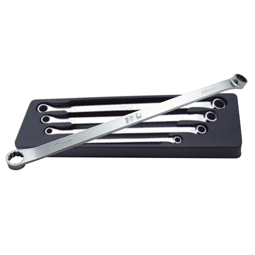 SP TOOLS 4PC SAE 15° OFFSET LONG RING WRENCH / SPANNER SET ( SP10284 )