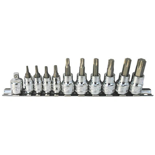 SP Tools SP20440 Torx Socket Rail Set - 11pc 1/4" & 3/8" Dr
