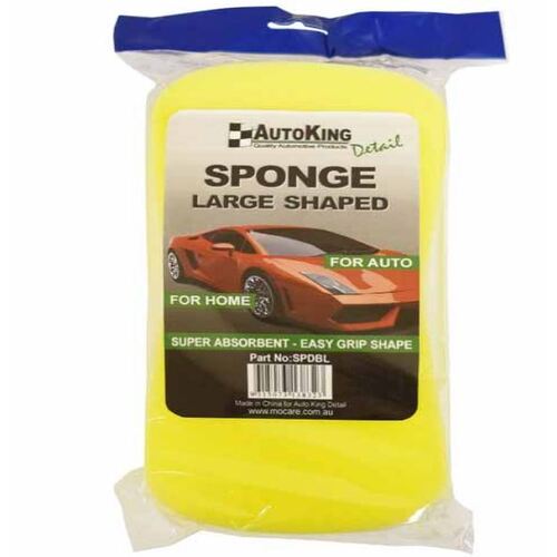 AUTOKING SPDBL CAR WASH SPONGE SUPER LARGE DOG BONE SHAPED CAR 4WD BOAT x2