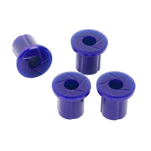 Super Pro SPF0192K Rear Leaf Spring Shackle Bush Kit for Mitsubishi Models