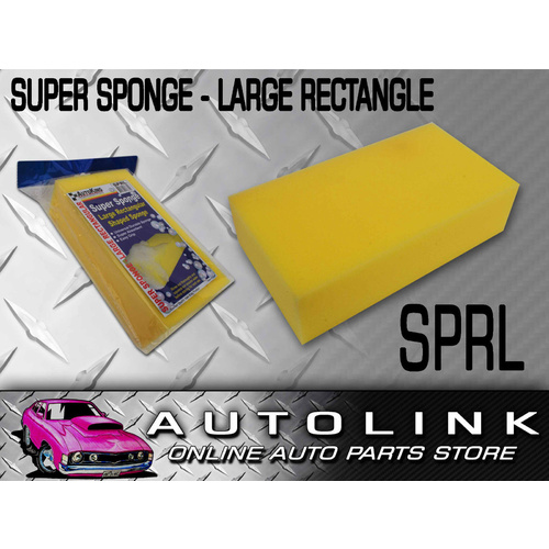 AUTOKING SPRL CAR WASH RECTANGULAR SHAPED LARGE SPONGE CAR 4WD BOAT x2