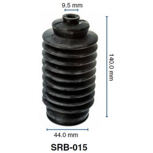 Kelpro SRB-015 Rack Boot for Manual Steering Toyota Corolla AE92 AE95 x1
