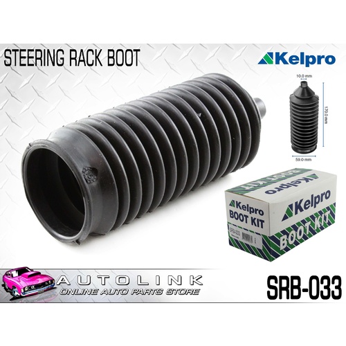 Kelpro Steering Rack Boot for Holden Sunbird Torana LX UC Manual Steer x1