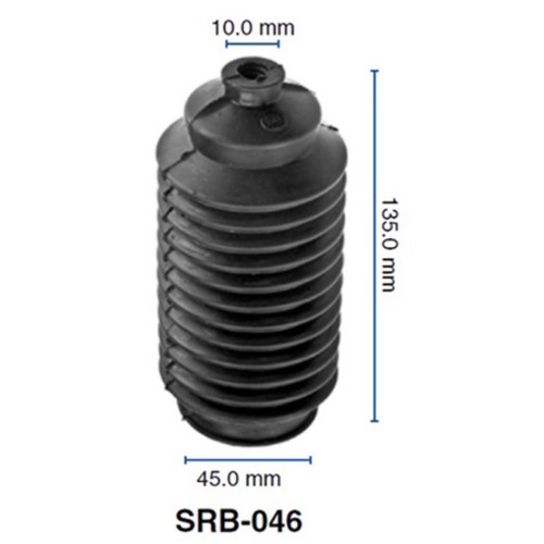 KELPRO SRB-046 STEERING RACK BOOT FOR HOLDEN & TOYOTA MODELS x1