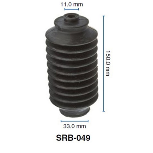 KELPRO SRB-049 STEERING RACK BOOT FOR TOYOTA MODELS x1