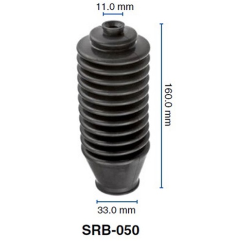 KELPRO SRB-050 STEERING RACK BOOT FOR TOYOTA MODELS x1