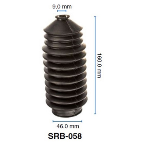 KELPRO SRB-058 STEERING RACK BOOT FOR HONDA & NISSAN MODELS x1