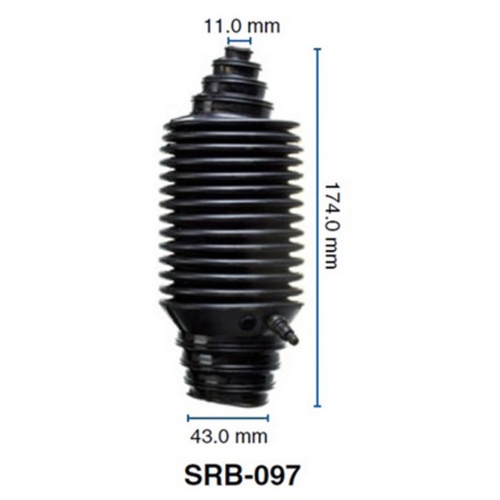 Kelpro SRB-097 Steering Rack Boot for Honda Models x1