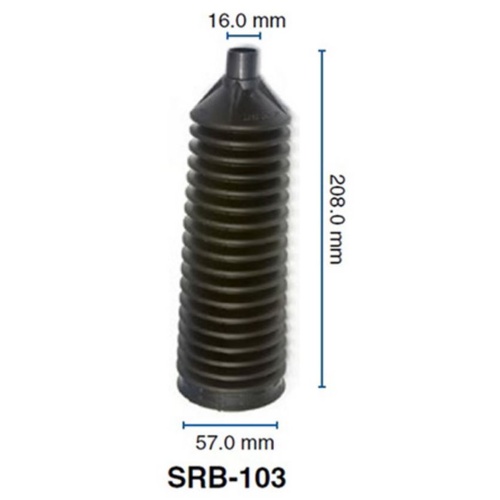 KELPRO SRB-103 STEERING RACK BOOT FOR FORD TRANSIT VAN MODELS x1