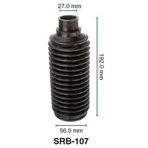 KELPRO SRB-107 STEERING RACK BOOT FOR TOYOTA LANDCRUISER PRADO 95 SERIES x1