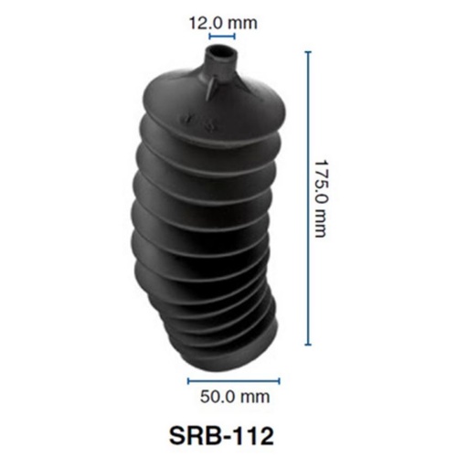 KELPRO SRB-112 STEERING RACK BOOT FOR HOLDEN BARINA & COMBO MODELS x1