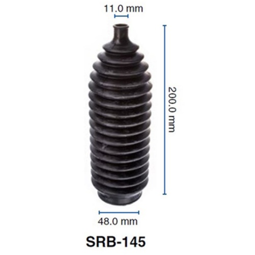 KELPRO SRB-145 STEERING RACK BOOT FOR MITSUBISHI MODELS x1