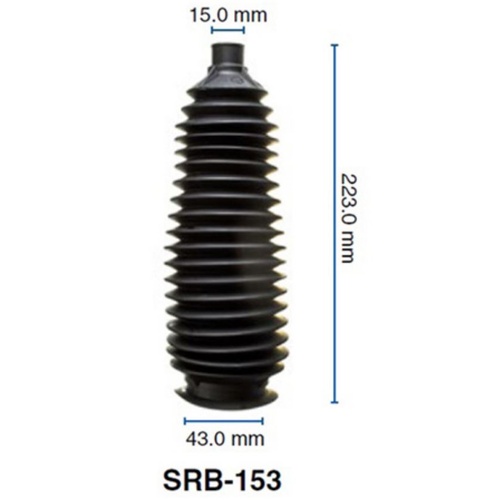 KELPRO SRB-153 STEERING RACK BOOT FOR FORD & MAZDA MODELS x1