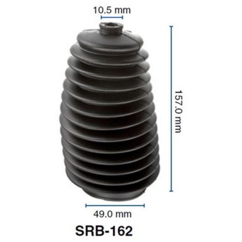 KELPRO SRB-162 STEERING RACK BOOT FOR TOYOTA MODELS x1