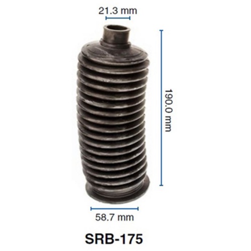KELPRO SRB-175 STEERING RACK BOOT FOR LEXUS & TOYOTA MODELS x1